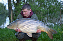 28lb, Adam Shore, Lees Lake, France, 2016.