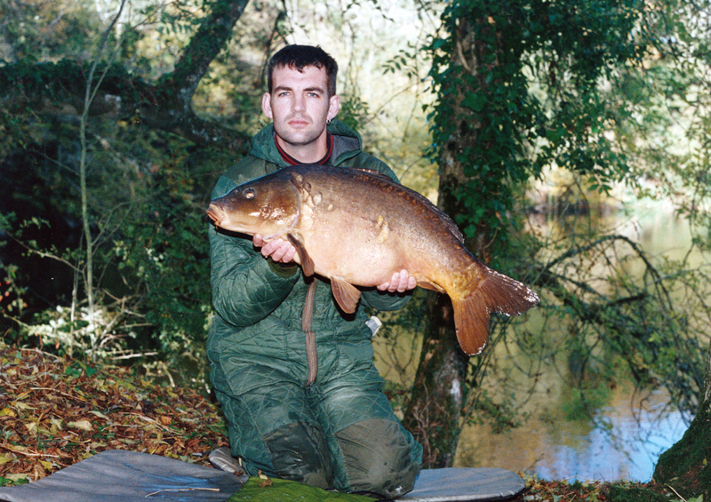 Article by Andrew van Koutrik on Aller quarry fishing pond, South